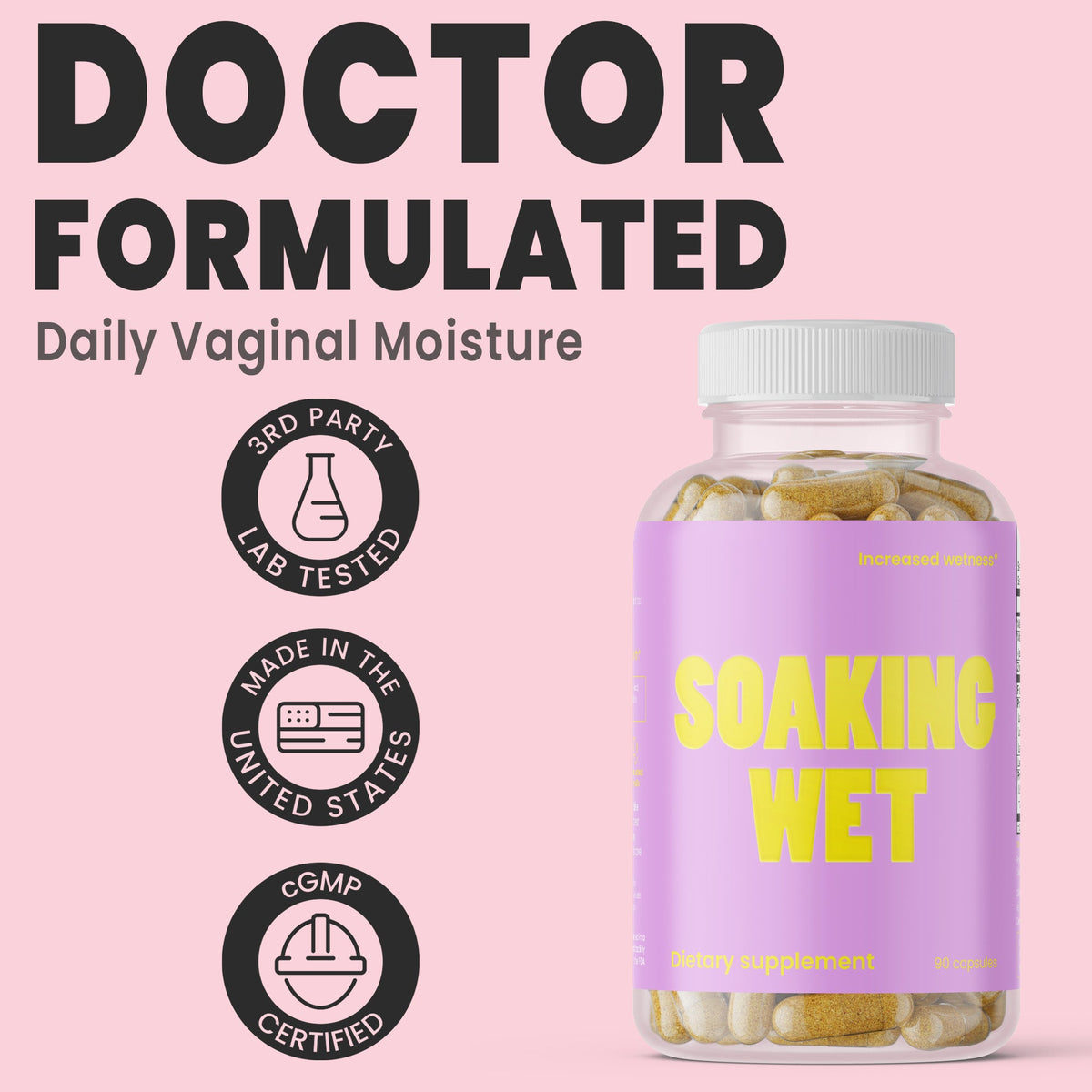 Soaking Wet  90 Capsules